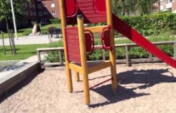 Детская площадка в Швеции