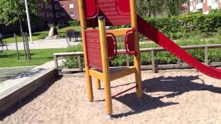Детская площадка в Швеции