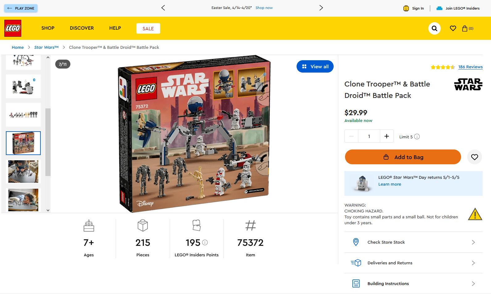 Clone Trooper™ & Battle Droid™ Battle Pack